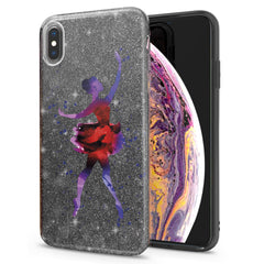 Lex Altern iPhone Glitter Case Watercolor Ballerina