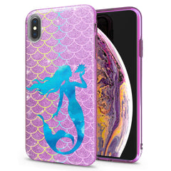 Lex Altern iPhone Glitter Case Blue Mermaid