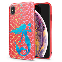 Lex Altern iPhone Glitter Case Blue Mermaid