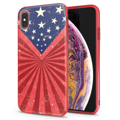 Lex Altern iPhone Glitter Case American Flag