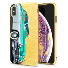 Lex Altern iPhone Glitter Case Retro Car