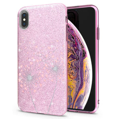 Lex Altern iPhone Glitter Case Flower with Hearts