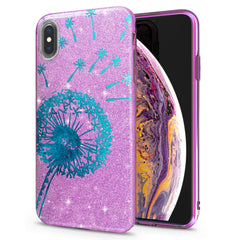 Lex Altern iPhone Glitter Case Dandelion Bloom