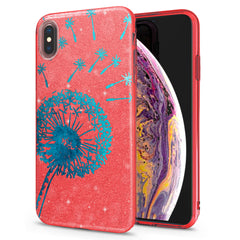 Lex Altern iPhone Glitter Case Dandelion Bloom