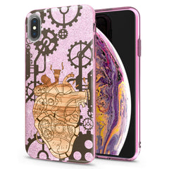 Lex Altern iPhone Glitter Case Mechanical Heart