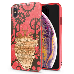 Lex Altern iPhone Glitter Case Mechanical Heart