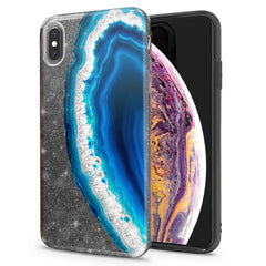 Lex Altern iPhone Glitter Case Agate Geode