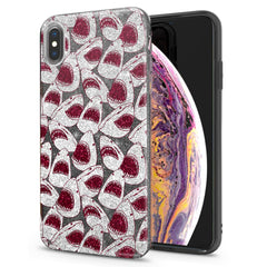 Lex Altern iPhone Glitter Case Shark Pattern