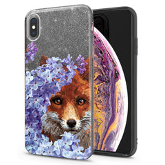 Lex Altern iPhone Glitter Case Floral Fox