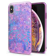 Lex Altern iPhone Glitter Case Boho Dogs