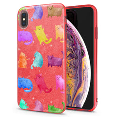 Lex Altern iPhone Glitter Case Colored Cats