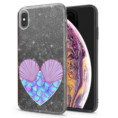 Lex Altern iPhone Glitter Case Mermaid Heart