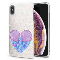 Lex Altern iPhone Glitter Case Mermaid Heart