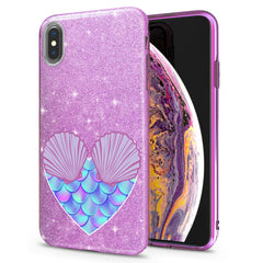 Lex Altern iPhone Glitter Case Mermaid Heart