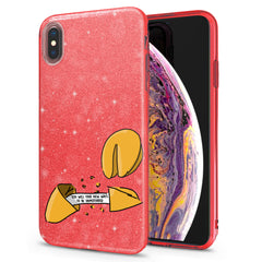 Lex Altern iPhone Glitter Case Fortune Biscuits