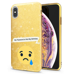 Lex Altern iPhone Glitter Case Sad Sticker