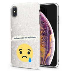 Lex Altern iPhone Glitter Case Sad Sticker