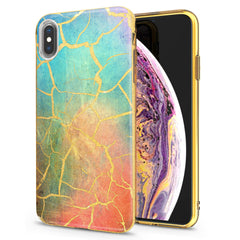 Lex Altern iPhone Glitter Case Cracked Paint