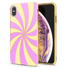 Lex Altern iPhone Glitter Case Cute Swirl Abstract