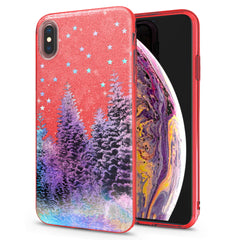 Lex Altern iPhone Glitter Case Colorful Forest Theme