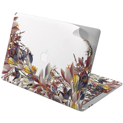 Lex Altern Vinyl MacBook Skin Crocus Flowers