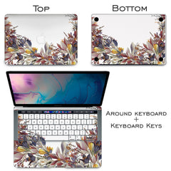 Lex Altern Vinyl MacBook Skin Crocus Flowers