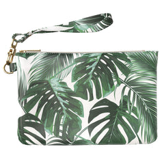 Lex Altern Makeup Bag Monstera Leaves