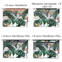 Lex Altern Vinyl MacBook Skin Tropical Flowers