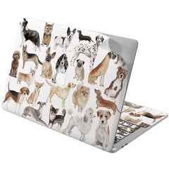 Lex Altern Vinyl MacBook Skin Dog Pattern