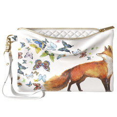 Lex Altern Makeup Bag Fox Butterfly