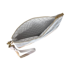 Lex Altern Makeup Bag White Stone