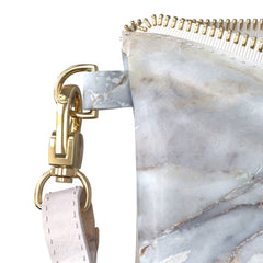 Lex Altern Makeup Bag White Stone