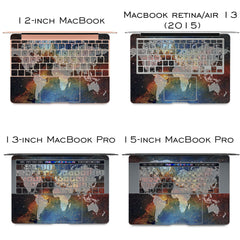 Lex Altern Vinyl MacBook Skin Galaxy Map