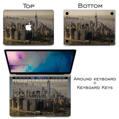 Lex Altern Vinyl MacBook Skin New York Cityscape