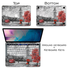 Lex Altern Vinyl MacBook Skin London Painting