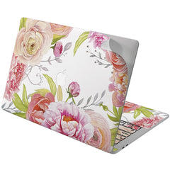 Lex Altern Vinyl MacBook Skin Beautiful Peonies