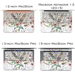 Lex Altern Vinyl MacBook Skin Ethnic Composition