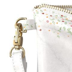 Lex Altern Makeup Bag Floral Rain Bicycle Pattern