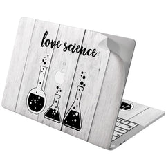 Lex Altern Vinyl MacBook Skin Science Quote Theme