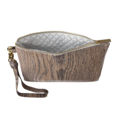 Lex Altern Makeup Bag Brown Polished Wood