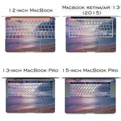 Lex Altern Vinyl MacBook Skin Colored Beach