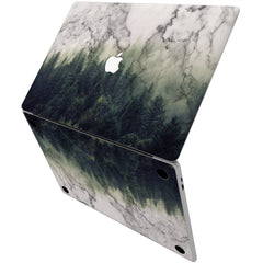 Lex Altern Vinyl MacBook Skin Marble Forest