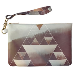 Lex Altern Makeup Bag Geometric Forest