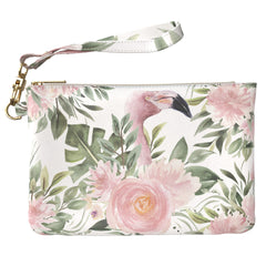 Lex Altern Makeup Bag Floral Flamingo