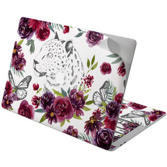 Lex Altern Vinyl MacBook Skin Leopard Roses