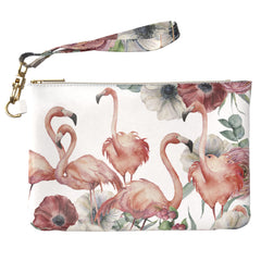 Lex Altern Makeup Bag Flamingo Flowers