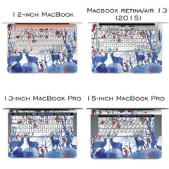 Lex Altern Vinyl MacBook Skin Deer Forest