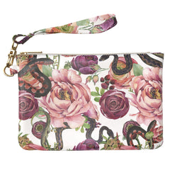 Lex Altern Makeup Bag Beautiful Floral Snakes