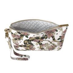 Lex Altern Makeup Bag Roses Snake Theme