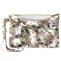 Lex Altern Makeup Bag Roses Snake Theme